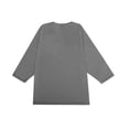 thumbnail image 7 of Men's 3/4 Sleeve Baseball T Shirts Raglan Tops | Crew Neck,Casual,Moisture Wicking,High Stretch,Comfortable,Work,Workout,Gym,Athletic Tee Gray 3XL, 7 of 7