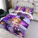 thumbnail image 3 of Sofia la Primera Princesa Conjunto de sábanas temático, trío de piezas, cómodo y amigable con la piel, diseño único, regalo de decoración para el hogar para familiares, amigos y fans, 90 cm * 190 cm, 3 of 6