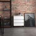 thumbnail image 1 of vidaXL Sideboard White 60x35x69 cm Engineered Wood, 1 of 4