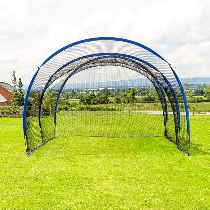 Forza Pop-Up Baseball Batting Cage | Portable, Fiberglass Frame with Polyester Netting, Instant Setup for Anywhere Practice | Multiple Size Options, Includes Carry Bag