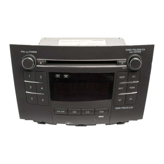 Restored 20102013 Suzuki Kizashi AMFM Radio Receiver with Single CD Player 3910157L01 (Refurbished)