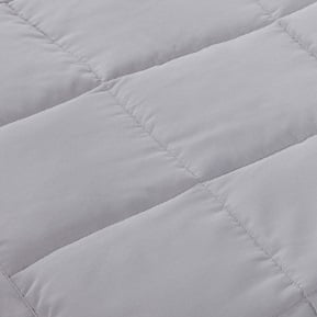 Mainstays Solid Twin Down Alternative Blanket in Gray