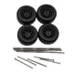 thumbnail image 2 of 4 piezas de ruedas y neumáticos para coche RC, accesorios de aleación para coche RC a escala 1:64 Negro estilo C, 2 of 9