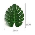 thumbnail image 4 of Artificial Tropical Palm Leaves Jungle Decoration Animal Summer Hawaiian Wedding Home Table Decor L, 4 of 9