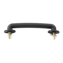 1× Black Hood Hold Down Bracket For Jeep Wrangler 1997-06 TJ 2007-18 JK 55176422