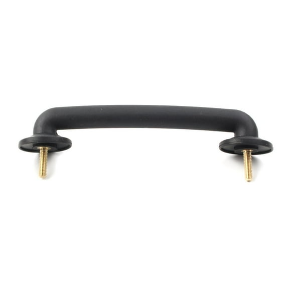 1× Black Hood Hold Down Bracket For Jeep Wrangler 1997-06 TJ 2007-18 JK 55176422