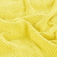 thumbnail image 7 of Home Soft Things Reversible Tweed Throw Blanket, Super Soft & Cozy - Sunshine Yellow, 50x60", 7 of 7