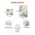 thumbnail image 7 of Summer Leaves Kitchen Dish Towels for Drying Dishes Set of 4, Retro Country Botanical Leaf Plants Waffle Weave Microfiber Terry Hand Tea Bathroom Towels Quick Dry & Absorbent Towel 12x12, 7 of 7