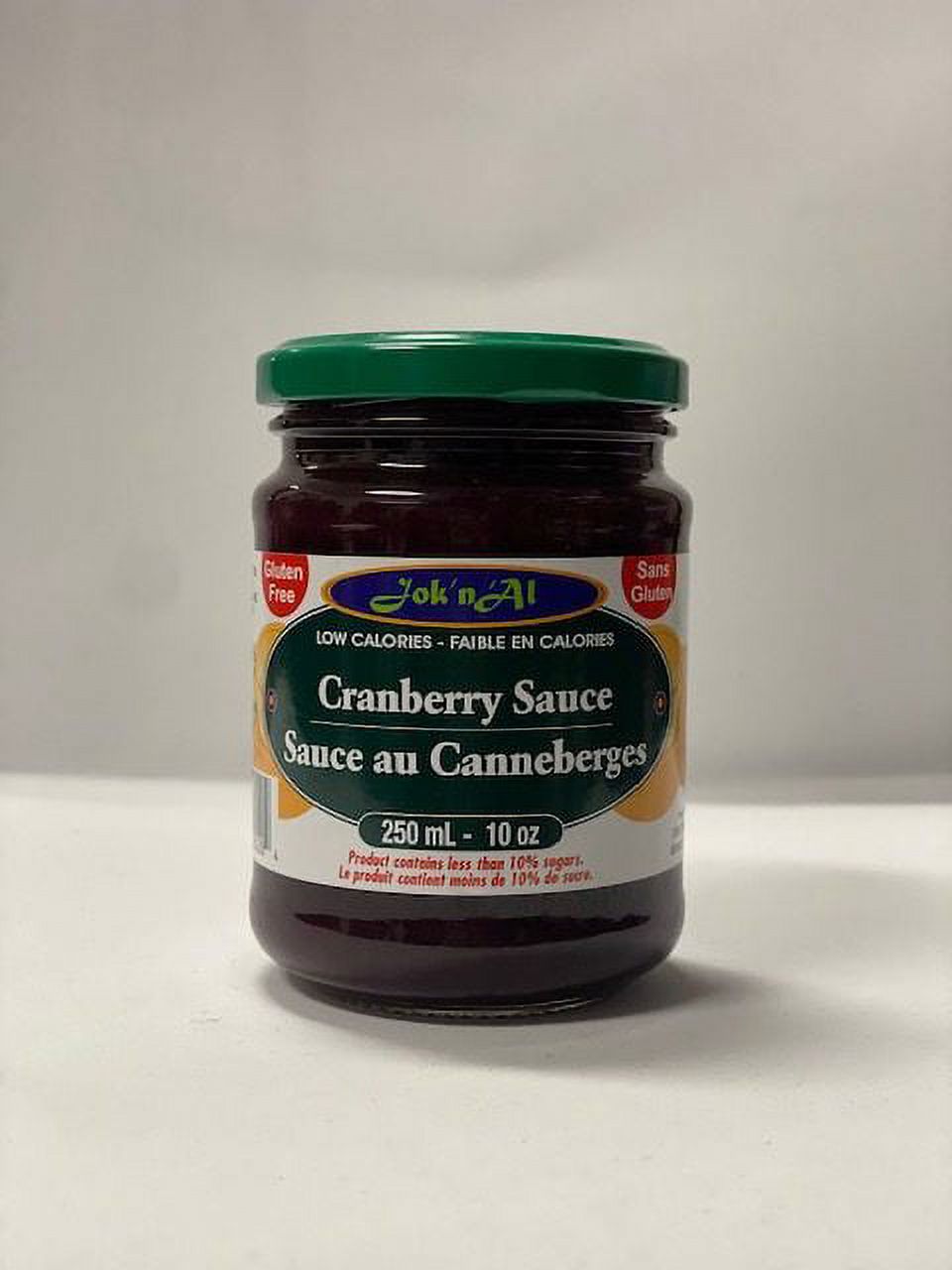 Jok N Al Low Carb Cranberry Sauce
