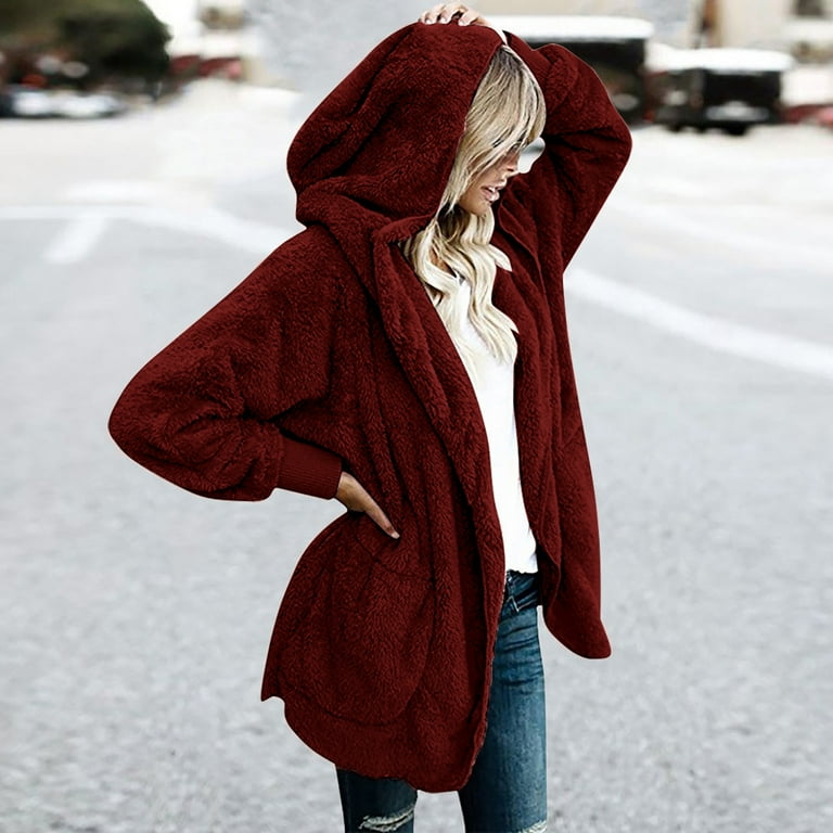 Casual Solid Cardigan Plus Size Overcoat Casual Solid Cardigan Plus Size Overcoat