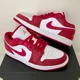 thumbnail image 1 of N I-K-E A i r-Jor-dan 1 Low CARDINAL RED/Lt Curry-Wt[553558-607] 8, 9, 9.5, 10, 11 NEW, 1 of 6