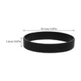 thumbnail image 2 of HEALEEP  50 Pcs Silicone Bracelet Woman List Bracelets Miss Men and Women Black, 2 of 8
