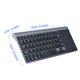 thumbnail image 5 of Teclado Inalámbrico Portátil Delgado De 2,4 Ghz De Mano Con Panel Táctil Para Pc/Notebook/Tv Box seitruly EL006287-00, 5 of 5
