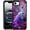 Beautiful purple peacock, variant on Compatible with iPhone 16e Case Shockproof Anti-Slip Soft TPU Bumper | Slim Fit Lightweight Protective Cover for Women Men Girls Boys - Pandas Chew Bamboo