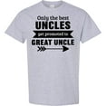thumbnail image 3 of Inktastic Only the Best Uncles Get Promoted to Great Uncle T-Shirt, 3 of 5