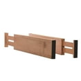 thumbnail image 4 of Bamboo Drawer Dividers Kitchen Drawer Organizer Adjustable Expandable Drawer Dividers Tray Storage, 4 of 8