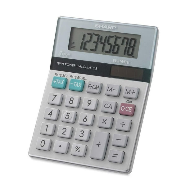 Sharp Calculators EL310TB Mini Desktop Display Calculator