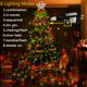 thumbnail image 3 of Decoraciones navideñas Aokudoni, 3,8 m, 350 luces LED en forma de cascada, 3 of 6