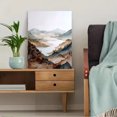 thumbnail image 5 of Misty Mountain Lake Landscape Canvas Print Wall Art for Living Room Bedroom Office Study, 5 of 8