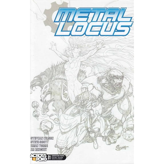 Metal Locus: Hard Drive CP #1 VF ; Frozen Beach Comic Book