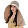 thumbnail image 1 of /All Round Sun Protection Hat Womens Large Brim Shawl Neck Protection Hat, 1 of 7