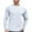 ZZ-White, variant on ohmzyzo Men's Long Sleeve Shirts Crewneck Waffle Pullover Tops Casual Lightweight Undershirts Fall Solid Color T Shirt 3XL