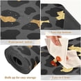 thumbnail image 6 of FREEAMG Black Gold Leopard Skin Pot Holders Durability Trivets for Hot Pots and Pans Waterproof Luxury Table Runner Versatility Trivet Mats Table Mats, 6 of 7