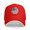 Red, variant on Us Flag Smiley Face Unisex Sandwich Cap Classic Baseball Capunisex Adjustable Casquette Dad Hat