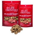 thumbnail image 6 of Life Essentials Freeze Dried Sirloin Beef Nuggets Cat and Dog Treat, 3 oz. Pouch, 6 of 7