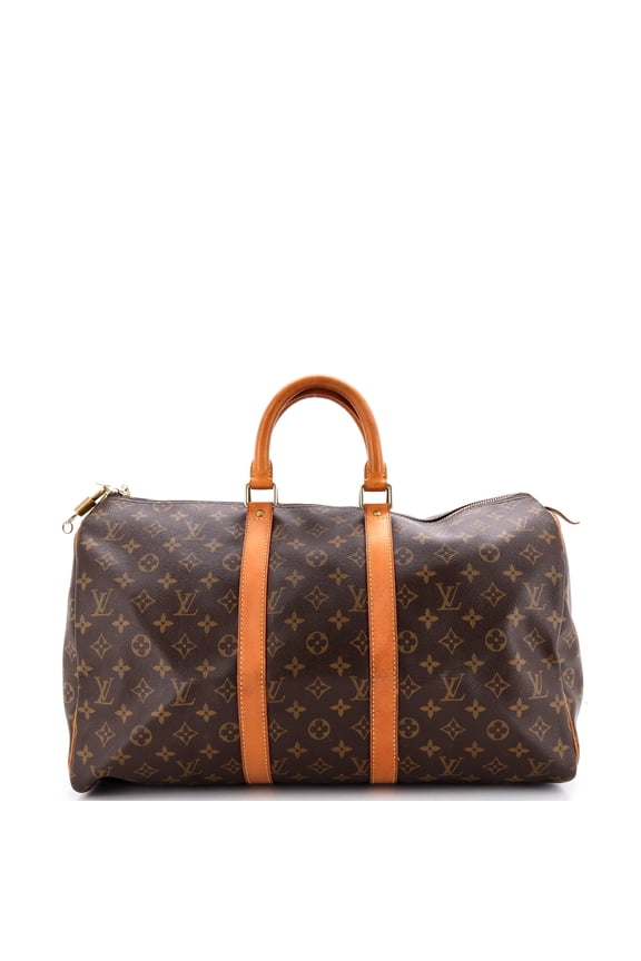 Pre-Owned Keepall Bag Monogram Canvas 45 By Rebag