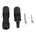 thumbnail image 1 of Conector Nikou 1 par de conectores de cable de panel solar A prueba de agua 1500 V Compacto y liviano, 1 of 9