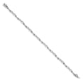 thumbnail image 4 of Auriga Fine Jewelry 10K White Gold Diamond Bracelet 7.25" for Women, 4 of 5