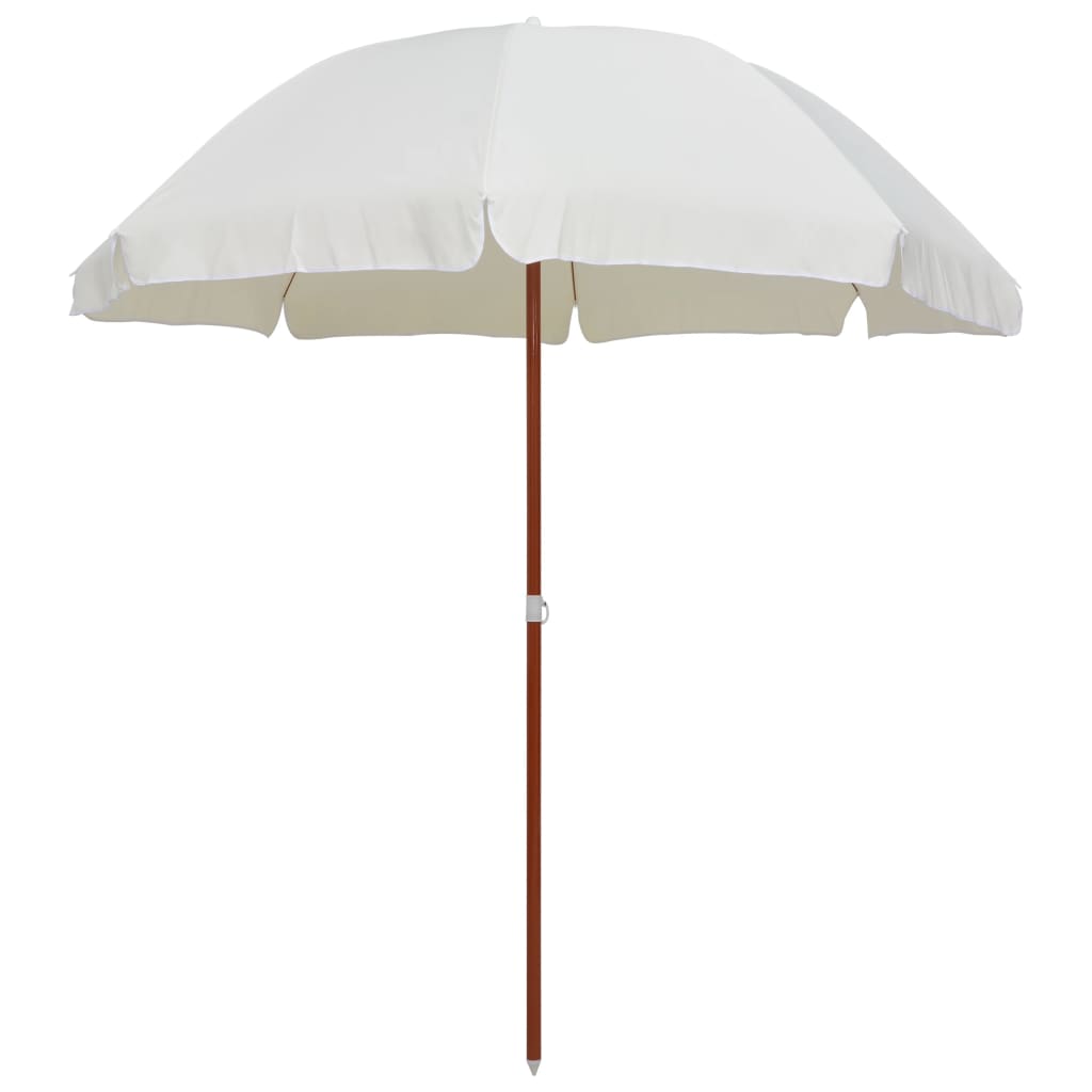 vidaXL Outdoor Umbrella Parasol with Crank Patio Sunshade Sun Shelter Steel - image 4 of 6