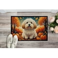 thumbnail image 2 of Carolines Treasures DAC1041MAT 18 x 27 in. Unisex Coton De Tulear Fall Doormat, 2 of 5