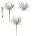 thumbnail image 3 of Honmine Christmas Decor Gold Powder Firecracker, Tassel Branch Bouquet Accessories, Sparkling Christmas Tree Decorations for Holiday, Home, Party, 3 of 6