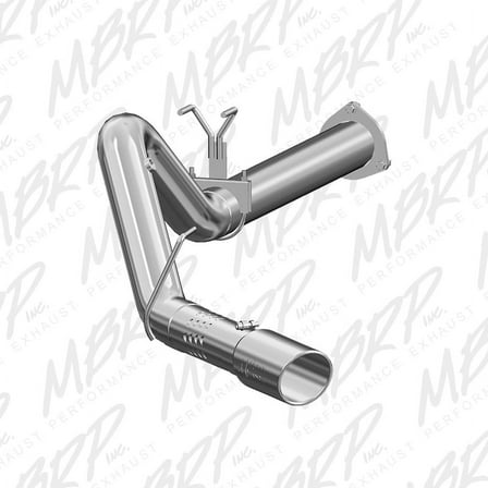 MBRP 2015 Ford F250/350/450 6.7L 4in Single Side Exit T409 Exhaust Includes 5in Tip