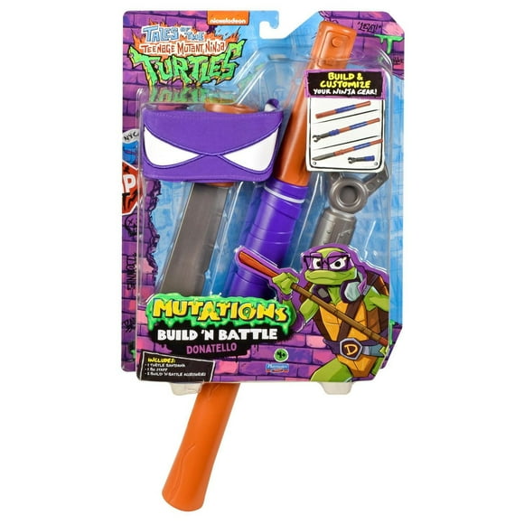 TMNT - Build N Battle Roleplay Set Donatello