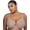 Bark, variant on Women's Plus Size Sheer Mesh Full Coverage Unlined Underwire Bra