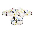 thumbnail image 1 of Kushies Cleanbib with Sleeves - White Toucans (2-4 Years), 1 of 1