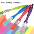 thumbnail image 4 of Pack Of 20 Colorful Paint Brush Kid Paint Brush for Gouache Acrylics Oil Watercolor Painting Nylon Bristle Paintbrush, 4 of 8