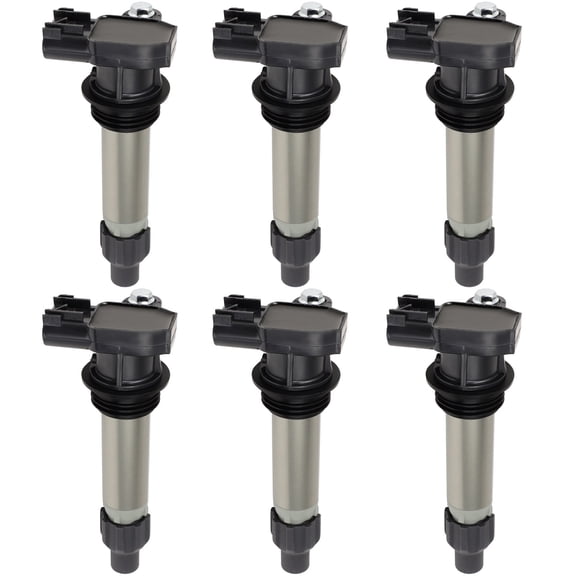 SCITOO Ignition Coil Coils Pack fits for GMC Terrain 3.6L 2013-2015 for Chevrolet Traverse 3.6L 2010-2016 for Buick for LaCrosse 3.6L 2010-2015 UF569 ‎C1555 5c1612 Ic019 set of 6