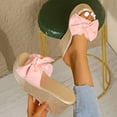 thumbnail image 6 of Wowcloth Women's Fashion Bow Wedge Heel Slides – Comfortable Open Toe Platform with Thick Sole for Beach Casual Outdoor Wear, 6 of 9