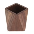 thumbnail image 3 of Organizador de utensilios de cocina de gran capacidad para mayor estabilidad y simplicidad, perfecto para el hogar y la oficina, soporte para bolígrafos de madera con forma de rombo de 3,9, 3 of 8