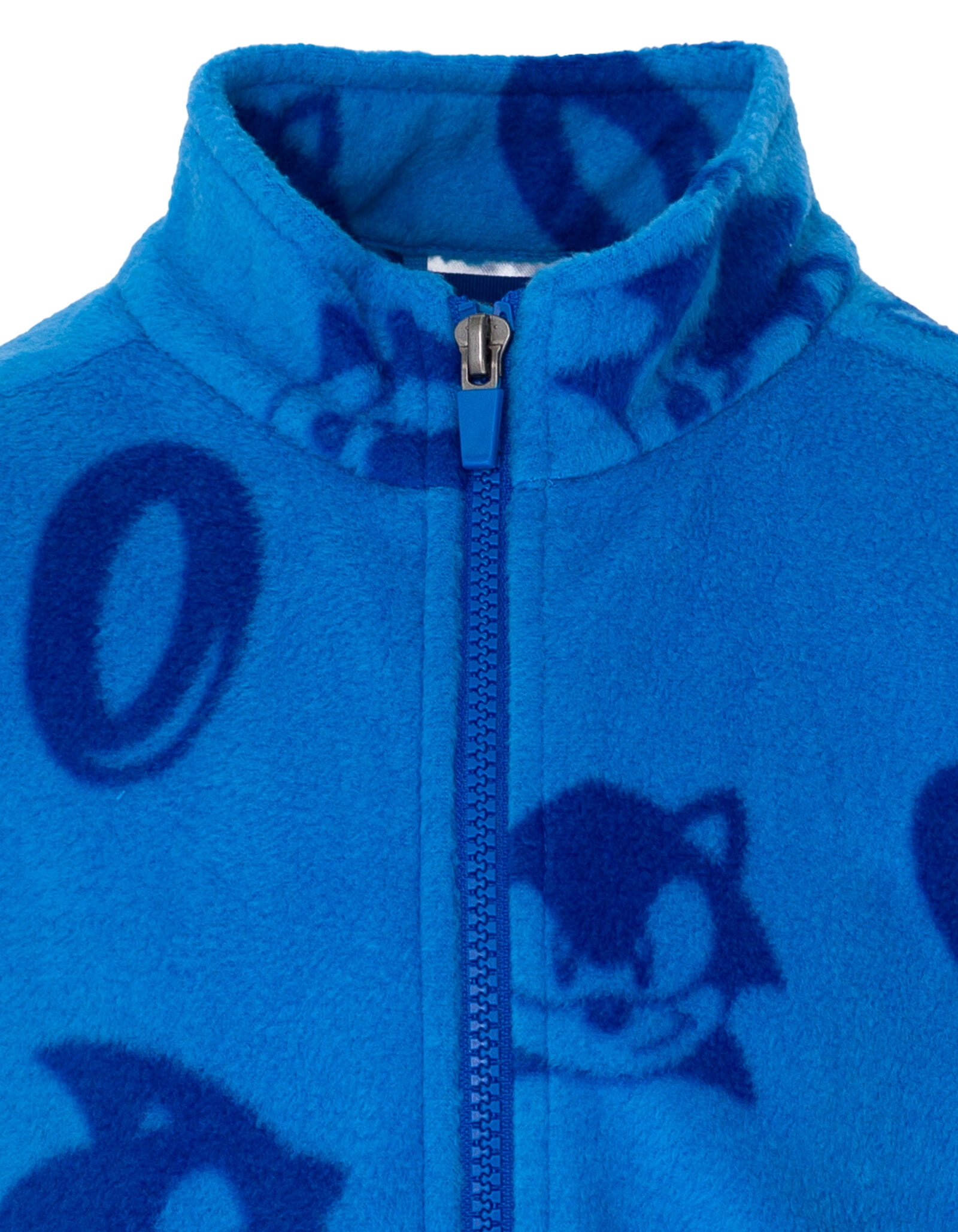 SEGA Sonic The Hedgehog Little Boys Fleece Zip Up Jacket Blue 4
