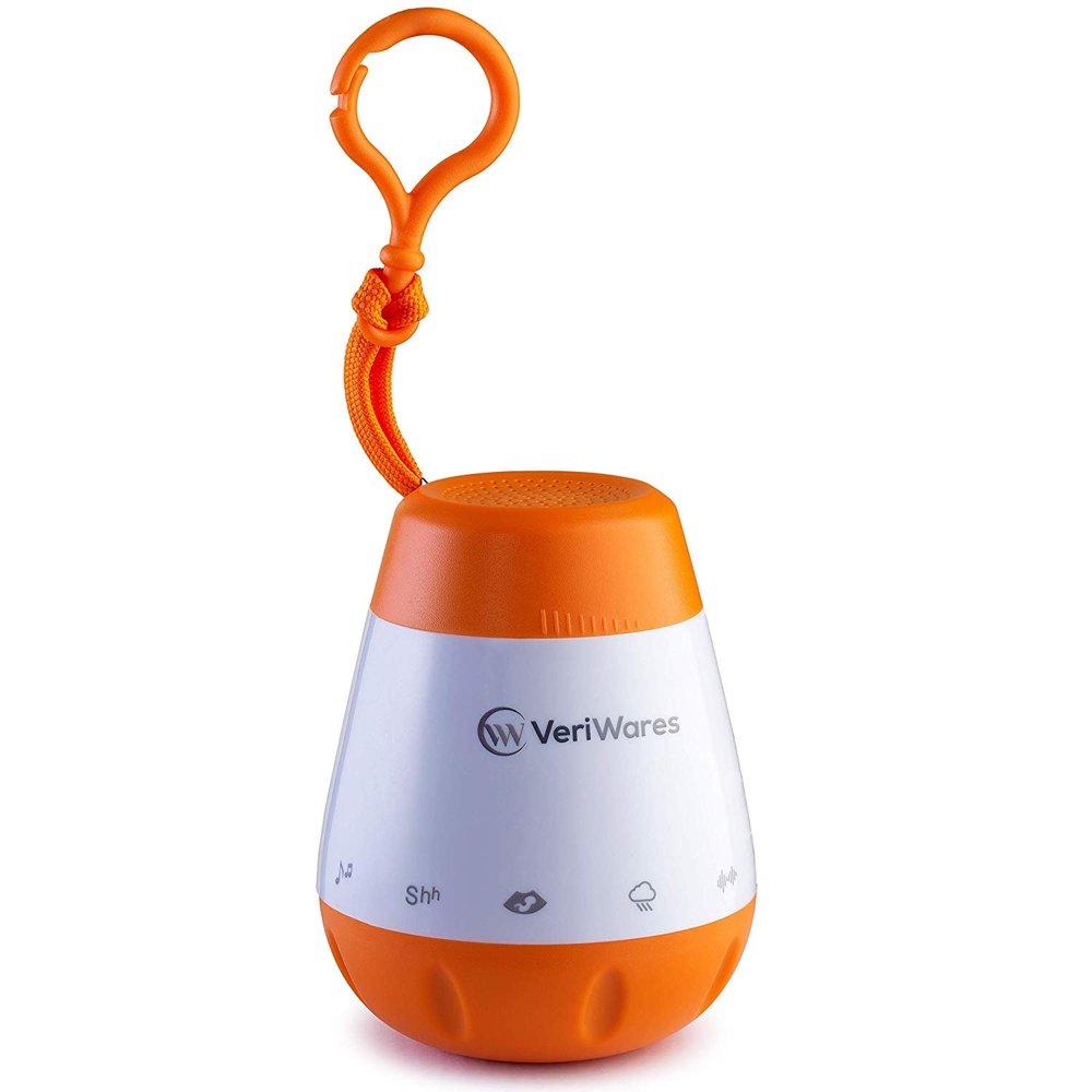 Baby White Noise Sound Machine Portable Baby Sleep Soother with Voice