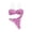 Purple-Bikini Set, variant on Womens Bikini Sets Hawaiian Print Spaghetti Strap Sleeveless Triangle Top Tied Side Bottoms 2 Piece Tankini Outfit for Summer Beach Hot Pink L