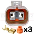 thumbnail image 2 of Ballenger Motorsports - 2 Way Plug Connector Kit Compatible with Mazda Miata and Nissan Alternator, 2 of 3