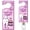 Pink Purple, variant on NCQ Fairy Tooth Gift Holder Bag Door Hanger Lost Teeth Keepsake Box Tooth Fairy Kit Stores Back to School Gift for Lost Teeth Boy Girl Primary School Classroom Gifts(Classic,Pink)
