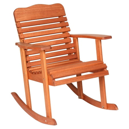 Hinkle Chair Company Red Grandis Wavy Back Rocker