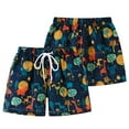 thumbnail image 7 of Kkkded Kids Boys Girls Shorts 2-8Y Baby Toddler Summer Print Short Pants Little Boys Girls Athletic Shorts Elastic Casual Drawstring Shorts Pants, 7 of 7